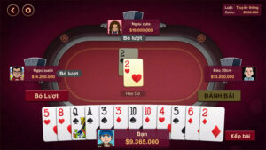 Game tiến lên luôn thu hút nhiều bet thủ tham gia